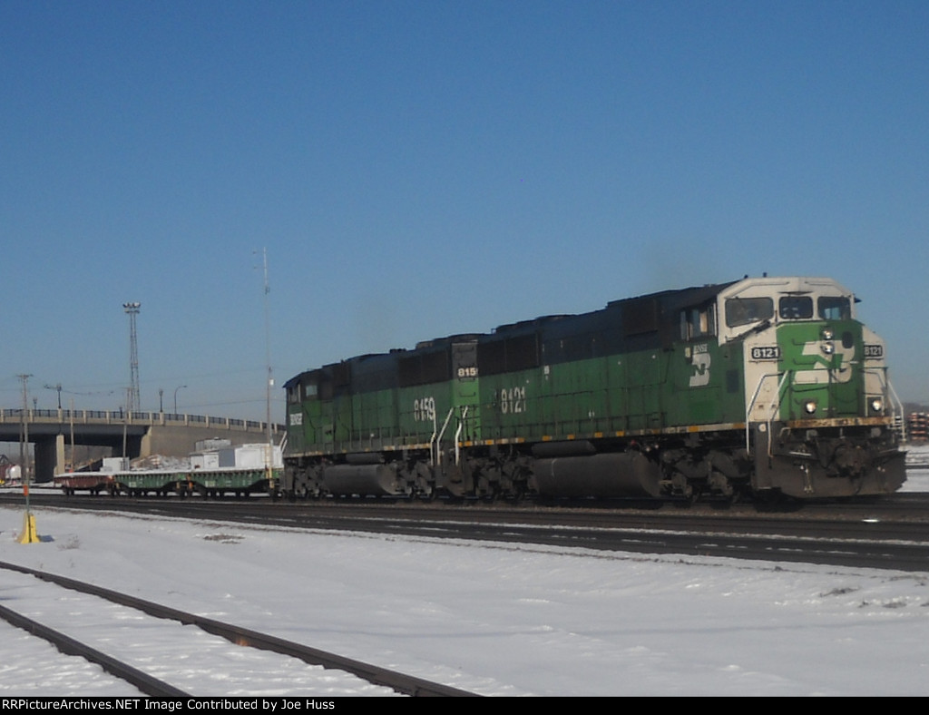 BNSF 8121 East